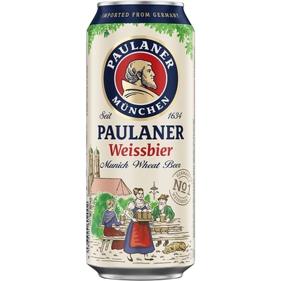 Paulaner Paulaner Weissbier Beer (ID required at pick-up) 500 ml, $0.72/100ml