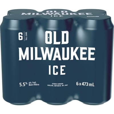 Old Milwaukee Beer 5.5% (ID required at pick-up) 6x473.0 ml, $0.49/100ml