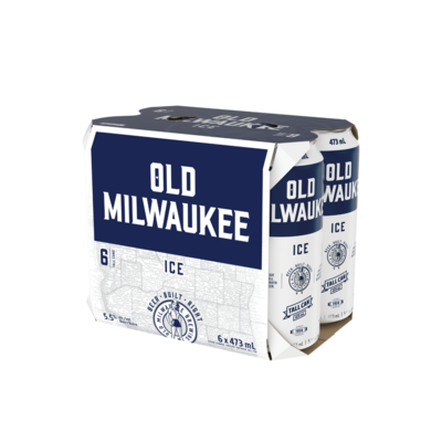 Old Milwaukee Beer 5.5% (ID required at pick-up) 6x473.0 ml, $0.49/100ml