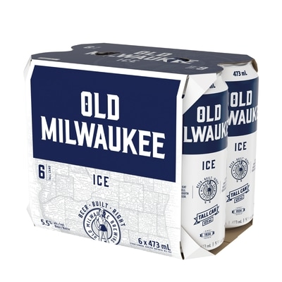 Old Milwaukee Strong Lager (ID required at pick-up) 6x473.0 ml, $0.49/100ml