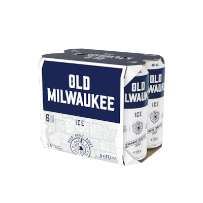 Old Milwaukee Bière 5,5 % (Pièce d’identité requise au moment du ramassage) 6x473.0 ml, 0,49 $/100ml