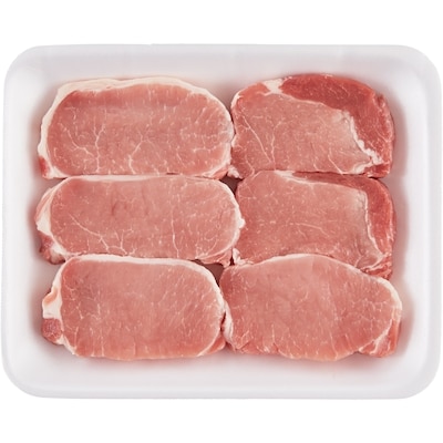 null Côtelettes de côtes de porc désossées 15,41 $/1kg 6,99 $/1lb