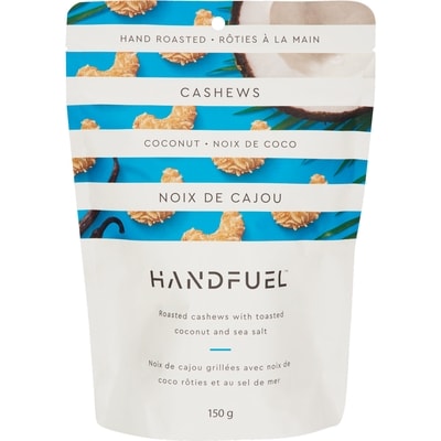 Handfuel Cashews Coconut 150 g, $4.00/100g