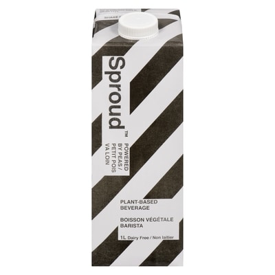 Sproud Plant Based Barista Beverage    1 l, $0.45/100ml