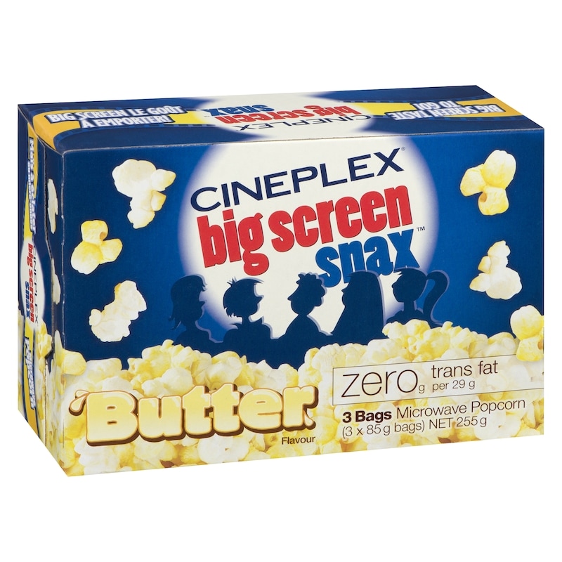 Butter Microwave Popcorn - 3 Pack