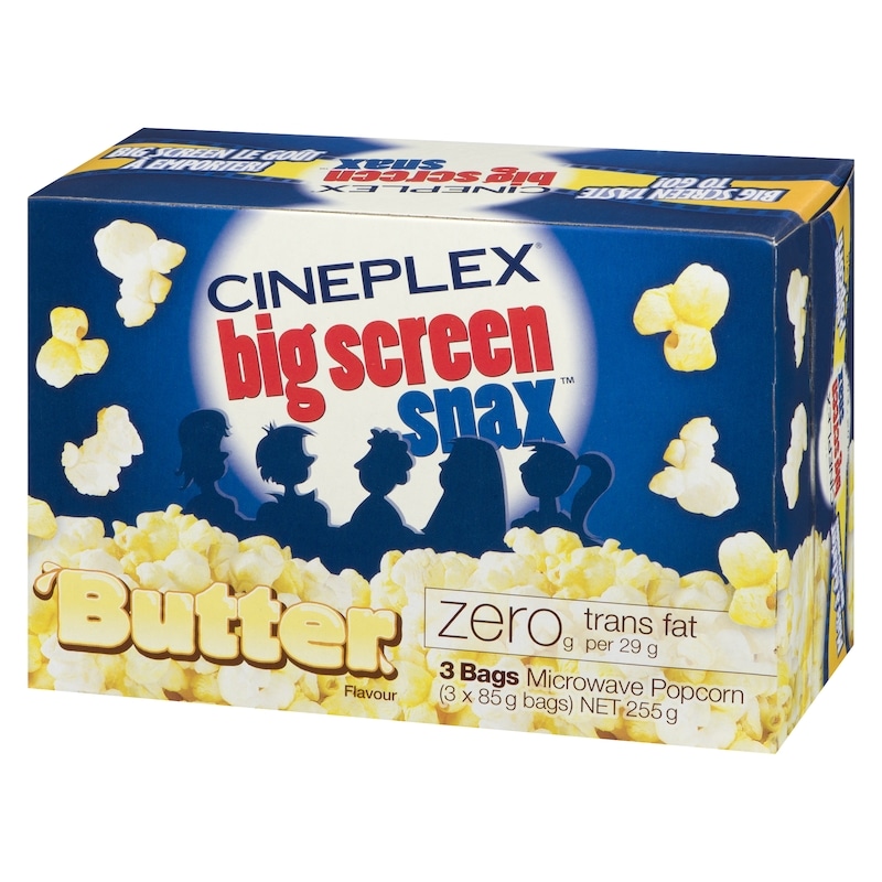 Butter Microwave Popcorn - 3 Pack