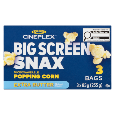 Extra Butter Microwave Popcorn - 3 Pack