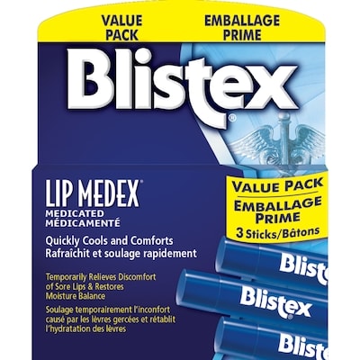 Blistex Lip Medex en bâton 3-PK 12.75 g, 82,27 $/100g