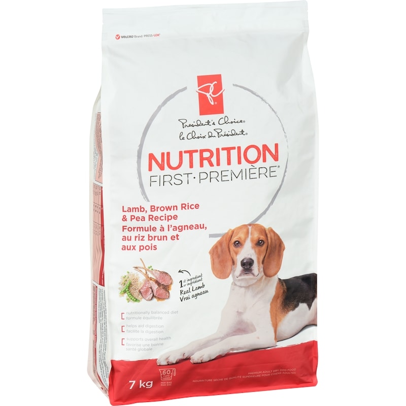 Nutrition First Dog Food, Lamb, Brown Rice & Pea