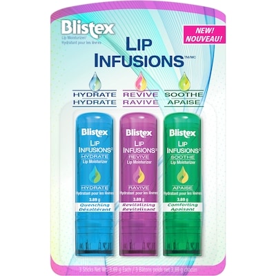 Blistex Lip Infusions 3-PK 11.07 g, 99,28 $/100g