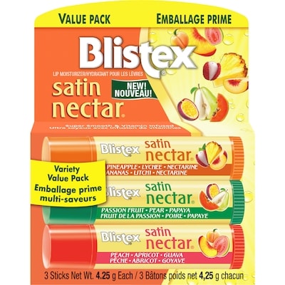 Blistex Satin Nectar 3-PK 12.75 g, 49,33 $/100g