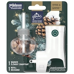 PlugIns Scented Oil Air Freshener 1 Warmer 1 Refill, Pine & Shine™