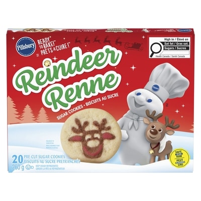 Ready To Bake! Reindeer Sugar Cookies