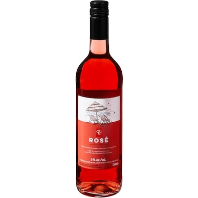 President's Choice Rose Dealcoholized Wine 750 ml, $1.11/100ml