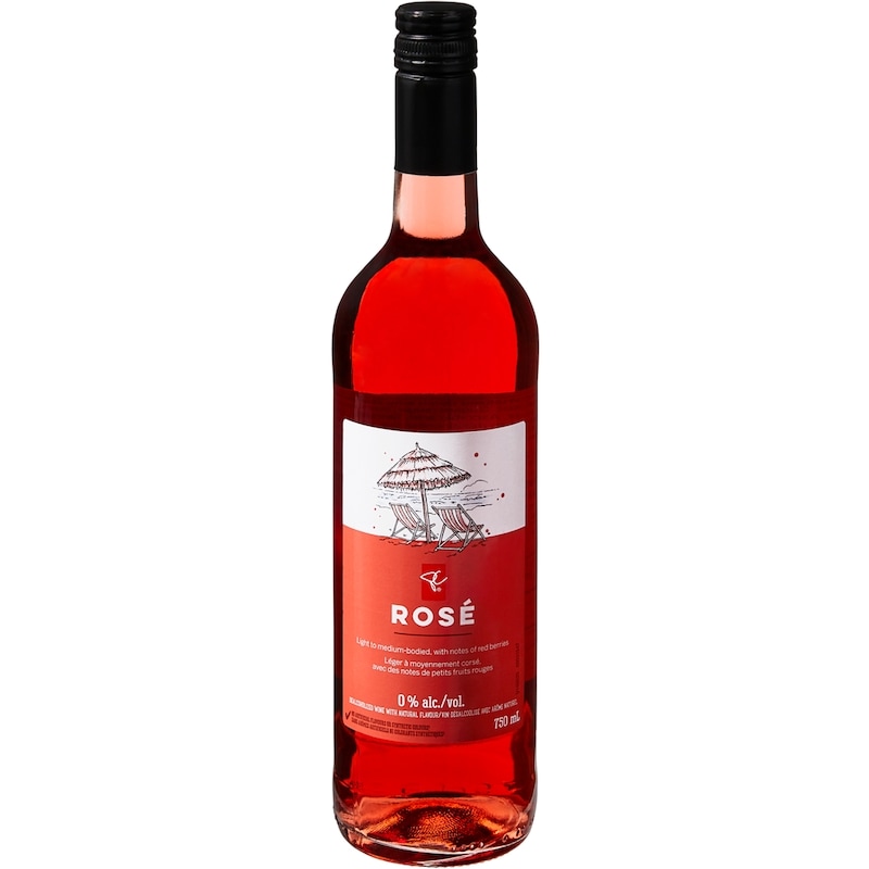 Rose Dealcoholized Wine