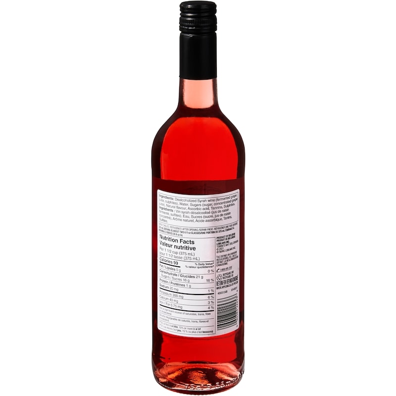Rose Dealcoholized Wine