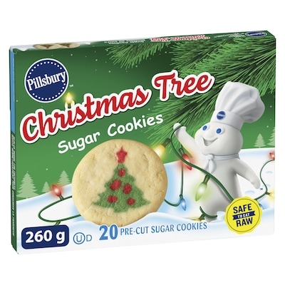 Pillsbury Ready To Bake! Sugar Cookies Christmas Tree 260 g, $1.84/100g