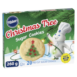 Pillsbury Ready To Bake! Sugar Cookies Christmas Tree 260 g, $1.84/100g