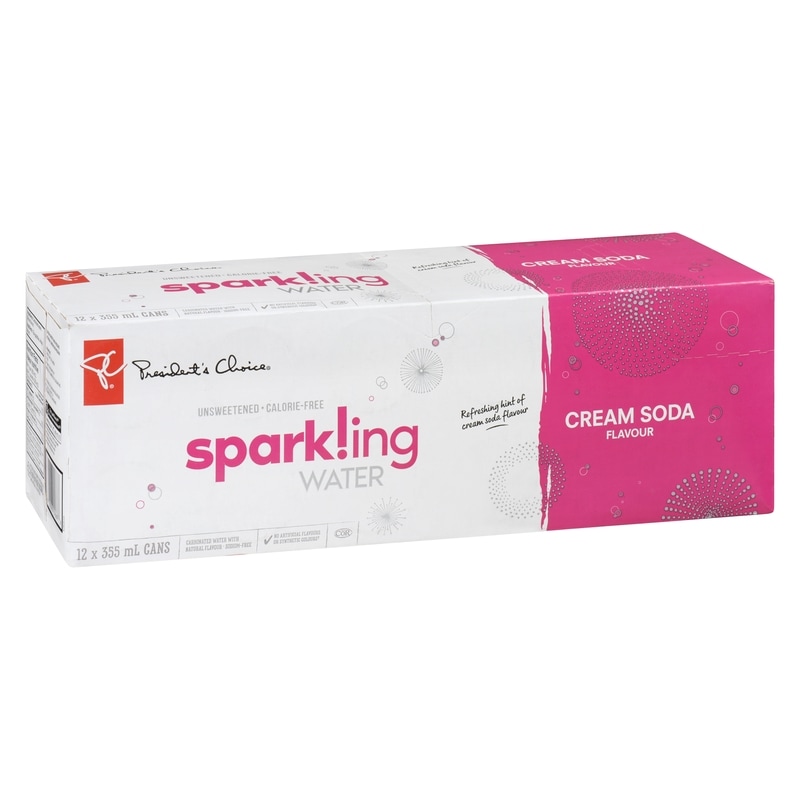 Cream Soda Flavour Sparkling Water
