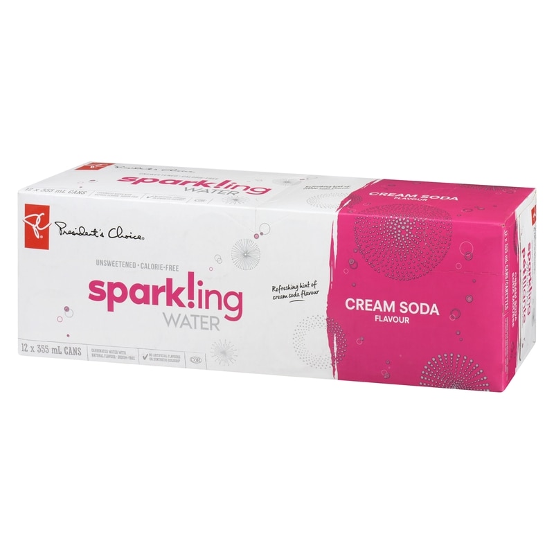 Cream Soda Flavour Sparkling Water