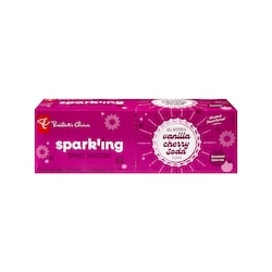 President's Choice Vanilla Cherry Soda Flavour Sparkling Water 12x355.0 ml, $0.15/100ml