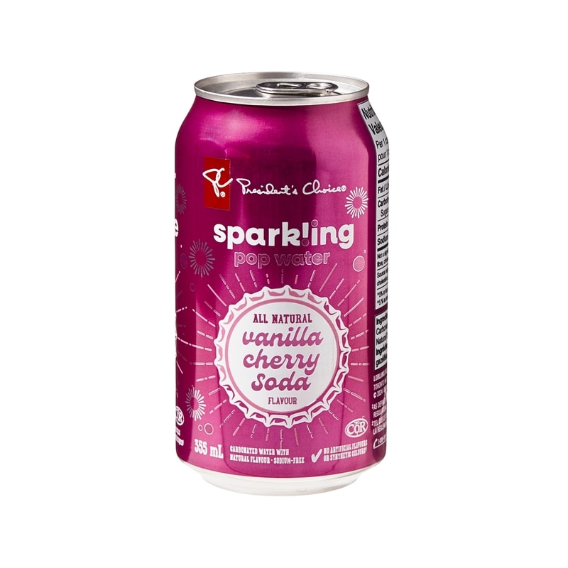 Vanilla Cherry Soda Flavour Sparkling Water