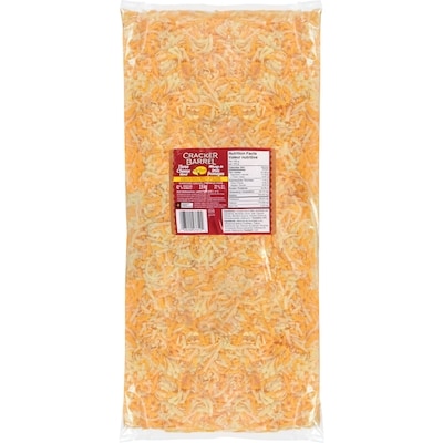 Cracker Barrel Ckbr Fromage Mozz Ched Mont 2.5 kg, 2,08 $/100g