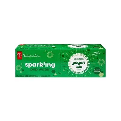 President's Choice Ginger Ale Flavour Sparkling Water 12x355.0 ml, $0.13/100ml