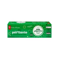 le Choix du Président Eau pétillante, saveur de soda gingembre 12x355.0 ml, 0,15 $/100ml