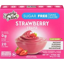 Instant Pudding Strawberry