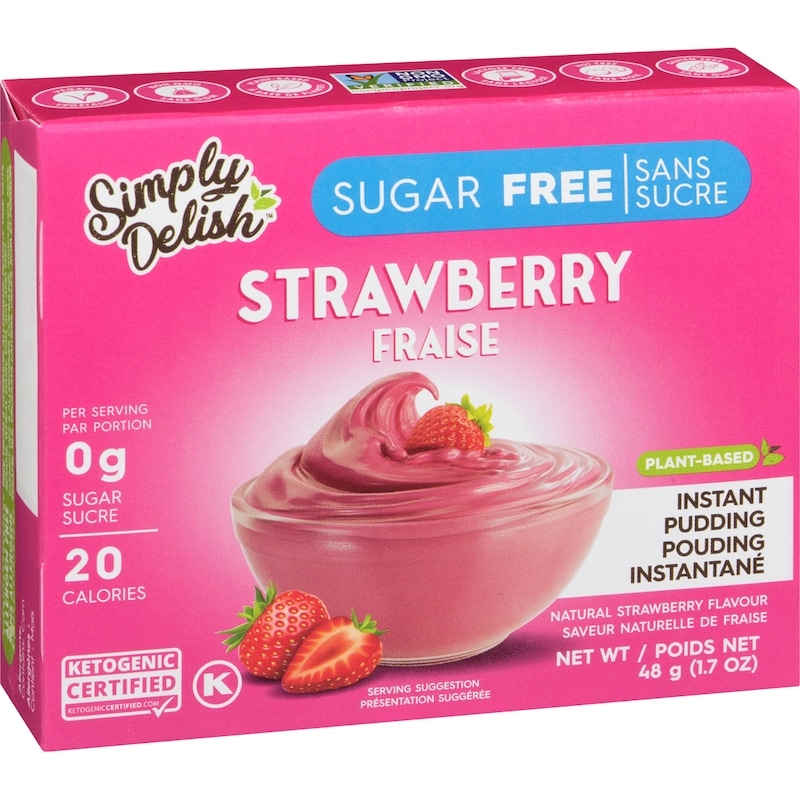 Instant Pudding Strawberry