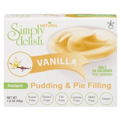 Simply Delish Vanilla Instant Pudding 44 g, $9.07/100g