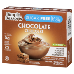 Simply Delish Chocolate Instant Pudding - 48 g | Zehrs