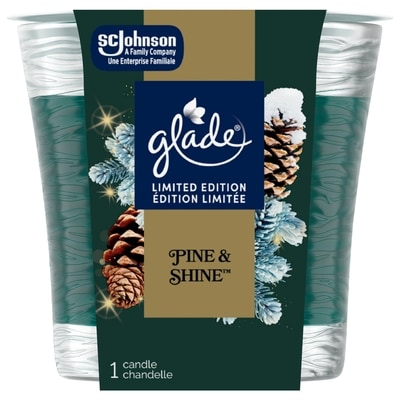 Glade Jar Scented Candle Air Freshener, Pine & Shine™ 1 ea, $7.49/1ea