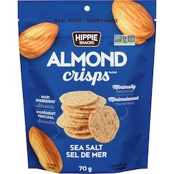 Hippie Snacks Almond Crips, Sea Salt 70 g, $9.27/100g