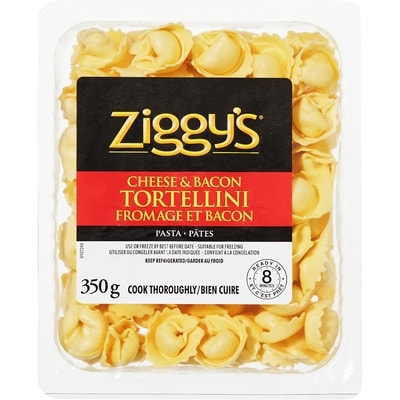 Ziggy's Cheese & Bacon Tortellini  350 g, $1.14/100g