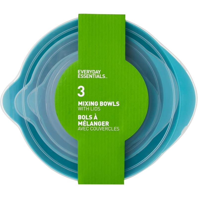 3 Piece Bowl Set with Lids