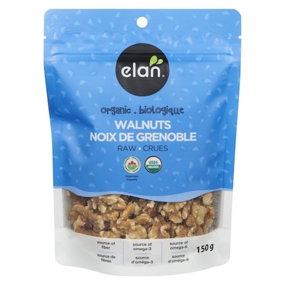 Elan Organic Walnuts 150 g, $5.33/100g