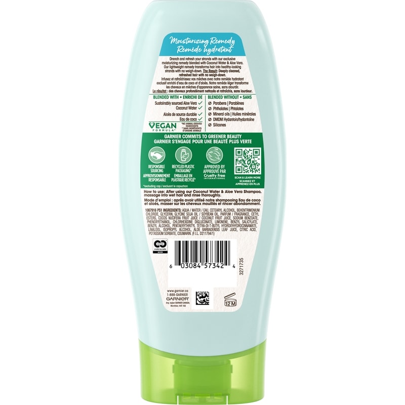 Coconut Water & Aloe Vera For Normal Hair Refreshing Conditioner