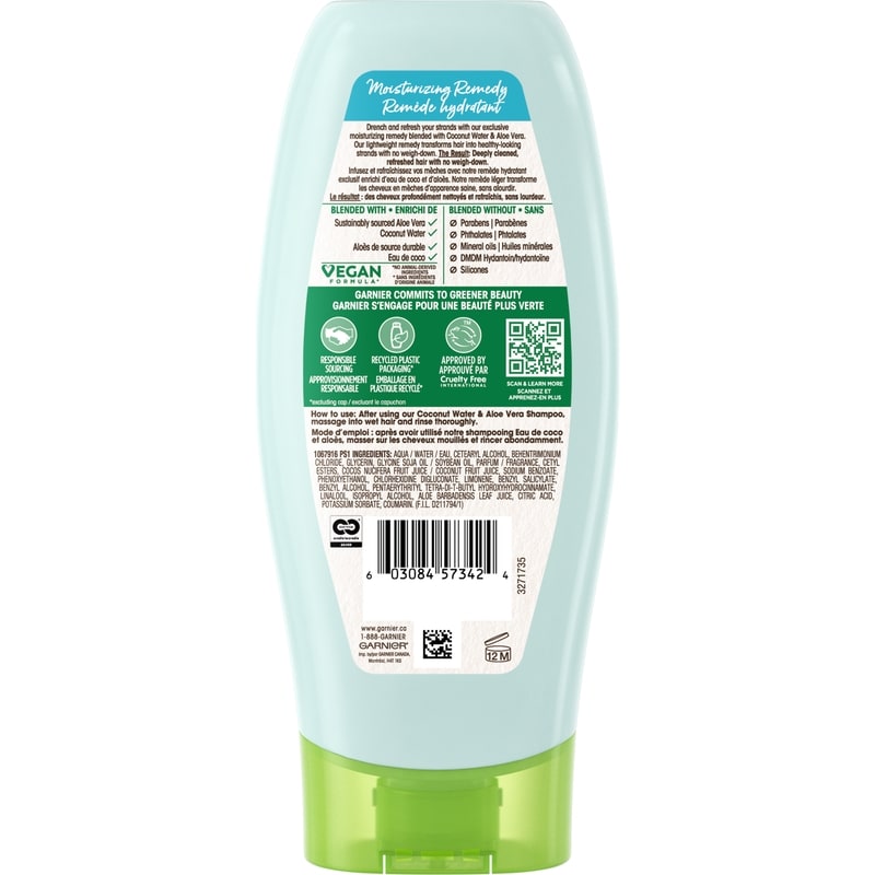 Coconut Water & Aloe Vera For Normal Hair Refreshing Conditioner