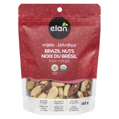 Elan Noix du Brésil crues biologiques Elan 185 g, 4,32 $/100g