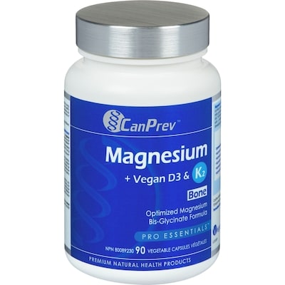 CanPrev Magnesium Vegan D3 & K2 90 ea, $0.36/1ea