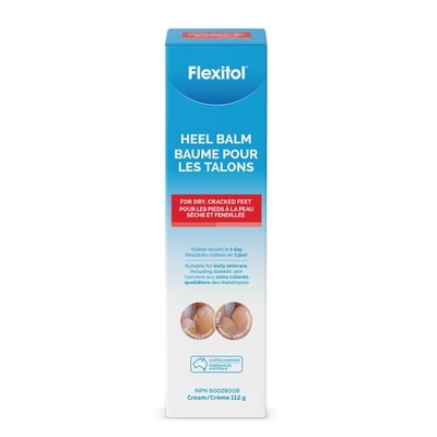 Flexitol Heel Balm, Best Foot Cream for Cracked Heels 112 g, $13.83/100g