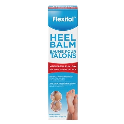 Flexitol Heel Balm, Best Foot Cream for Cracked Heels 112 g, $13.38/100g