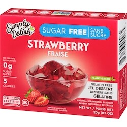 Simply Delish Jel Dessert Strawberry - 20 g | Loblaws