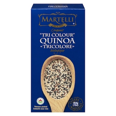 Martelli Tri Colour Quinoa Organic 454 g, $1.43/100g