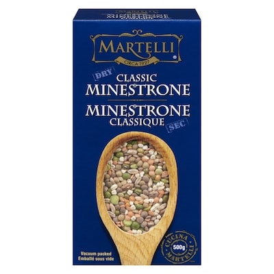 Martelli Classic Minestrone 500 g, $0.90/100g