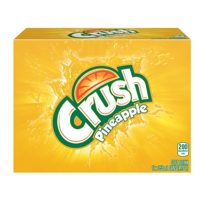 Crush Pinapple Soft Drink 12x355.0 ml, $0.21/100ml