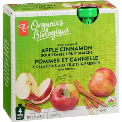 Bio Pomme Cannelle Non Sucr