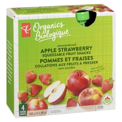 Organic Apple Strawberry Fruit Snacks